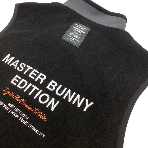 MASTER BUNNY EDITION (マスターバニーエディション) ベスト ゴルフウェア(トップス) 758-4258001 毛混ブークレフルジップベスト メンズ SIZE LL ブラック