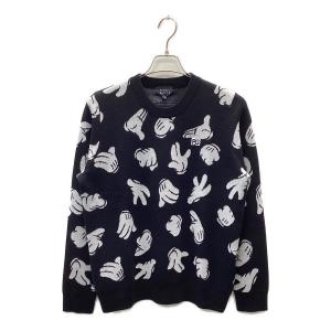 PEARLY GATES (パーリーゲイツ) セーター ゴルフウェア(トップス) 055-1270014 ミッキー レディース SIZE L ネイビー×ホワイト