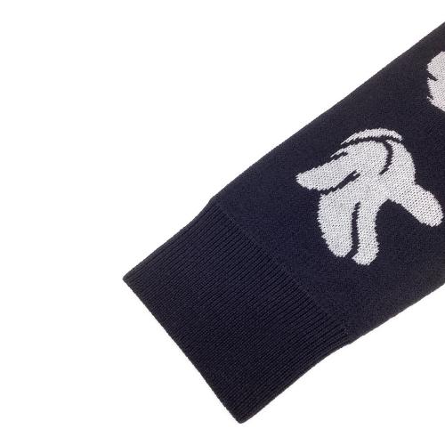 PEARLY GATES (パーリーゲイツ) セーター ゴルフウェア(トップス) 055-1270014 ミッキー レディース SIZE L ネイビー×ホワイト