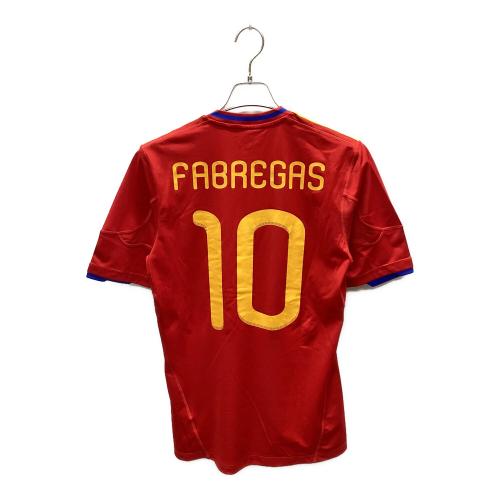 スペイン代表 (スペインダイヒョウ) サッカーユニフォーム P47902 10-11ホームレプリカ SIZE M レッド