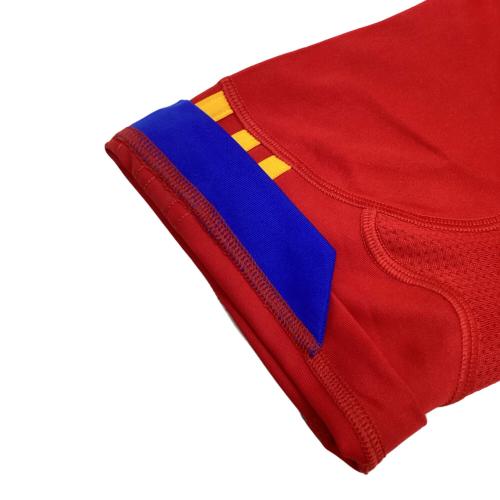 スペイン代表 (スペインダイヒョウ) サッカーユニフォーム P47902 10-11ホームレプリカ SIZE M レッド