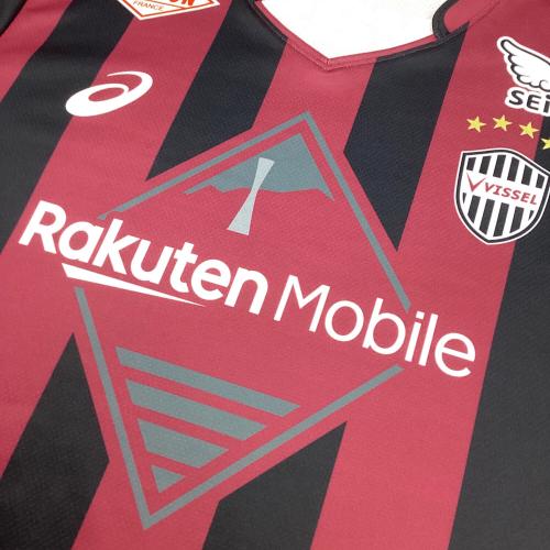 ヴィッセル神戸 (ヴィッセルコウベ) サッカーユニフォーム 2103A112 2026ホーム メンズ SIZE 2XL バーガンディー