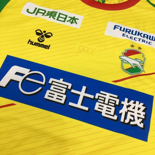 ジェフユナイテッド市原・千葉 (ジェフユナイテッドイチハラ・チバ) サッカーユニフォーム HAG1071JC 2026ホームオーセンティック メンズ SIZE XO イエロー