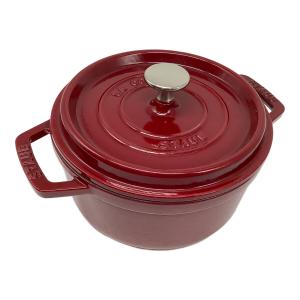 Staub (ストウブ) 両手鍋 レッド LA COCOTTE