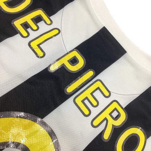 ユベントス サッカーユニフォーム 361664-010 09/10 ホーム 長袖 メンズ SIZE M ホワイト×ブラック