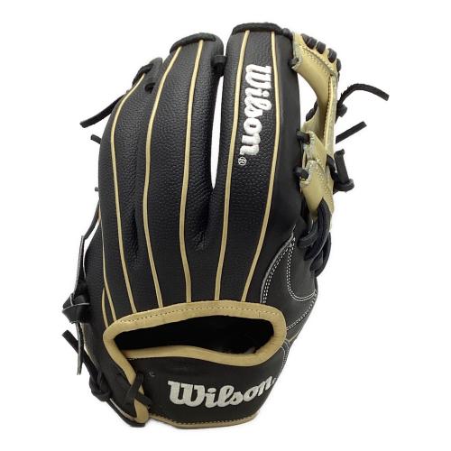 Wilson (ウィルソン) ワナビーヒーロー デュアル 軟式グローブ RHL1723H @ ブラック×ベージュ