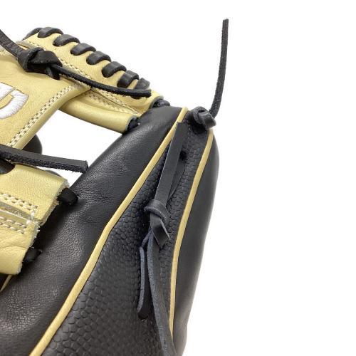 Wilson (ウィルソン) ワナビーヒーロー デュアル 軟式グローブ RHL1723H @ ブラック×ベージュ