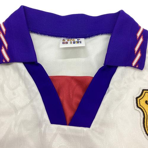 日本代表 (ニホンダイヒョウ) サッカーユニフォーム 96-97炎 アウェイユニフォーム PUMA時代 メンズ SIZE XL ホワイト