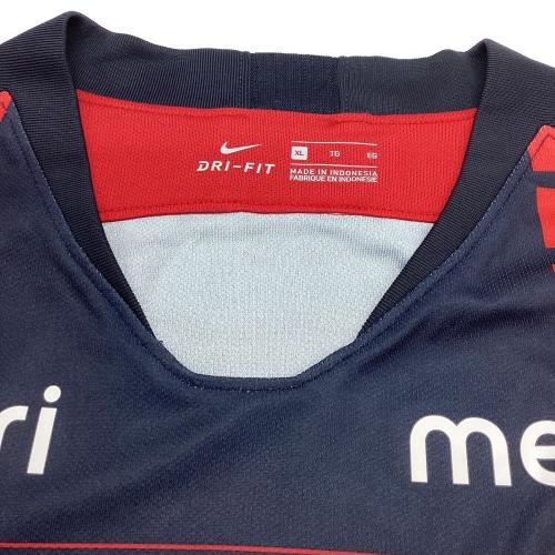 鹿島アントラーズ (カシマアントラーズ) サッカーユニフォーム AQ4444 メンズ SIZE XL レッド