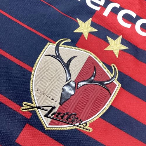 鹿島アントラーズ (カシマアントラーズ) サッカーユニフォーム AQ4444 メンズ SIZE XL レッド