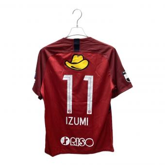 鹿島アントラーズ (カシマアントラーズ) サッカーユニフォーム CI5936 SIZE XL レッド