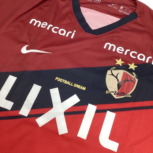 鹿島アントラーズ (カシマアントラーズ) サッカーユニフォーム CI5936 SIZE XL レッド