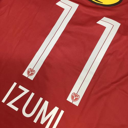 鹿島アントラーズ (カシマアントラーズ) サッカーユニフォーム CI5936 SIZE XL レッド