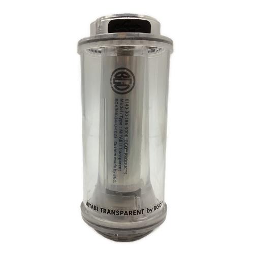38explore (サーティーエイト・エクスプロー) 38灯 LEDランタン TRANSPARENT スケルトン