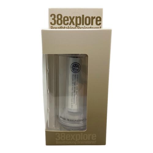 38explore (サーティーエイト・エクスプロー) 38灯 LEDランタン TRANSPARENT スケルトン