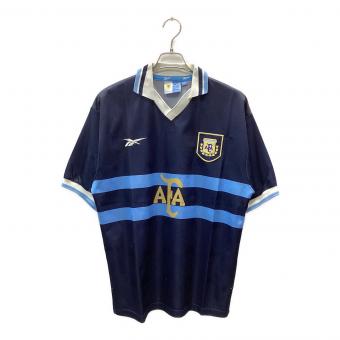 アルゼンチン代表 (アルゼンチンダイヒョウ) サッカーユニフォーム 1999年アウェイ イギリス製 メンズ SIZE XL相当 ネイビー