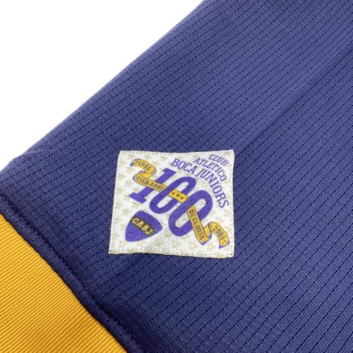 ボカ・ジュニアーズ（CABJ) サッカーユニフォーム クラブ創立100周年記念ユニフォーム（2005年） メンズ SIZE M ネイビー