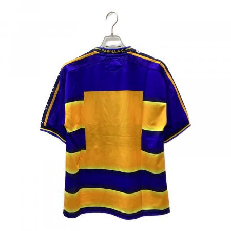 パルマ A.C. 02/03シーズン レプリカユニフォーム Mサイズ 本物 パルマAC サッカーユニフォーム 01-02ホーム メンズ SIZE S ブルーx