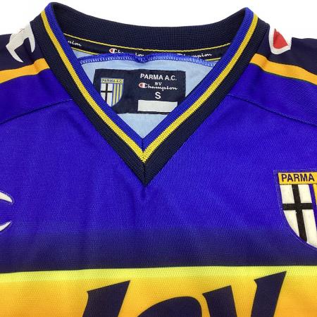 パルマAC サッカーユニフォーム 01-02ホーム メンズ SIZE S ブルーx