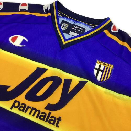 パルマAC サッカーユニフォーム 01-02ホーム メンズ SIZE S ブルーｘイエロー
