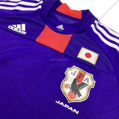 日本代表 (ニホンダイヒョウ) サッカーユニフォーム P67398 2010ホーム オーセンティックユニフォーム メンズ SIZE M ブルー