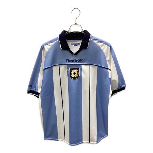 アルゼンチン代表 (アルゼンチンダイヒョウ) サッカーユニフォーム 2000年 ホーム Reebok製 アルゼンチン製 メンズ SIZE M スカイブルー