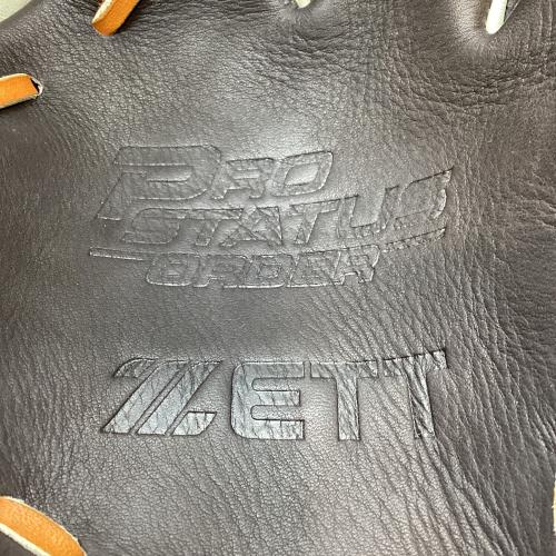 ZETT (ゼット) プロステイタス 軟式グローブ BRGPRO25M ケース付 @ ブラウン