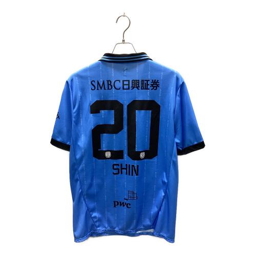 川崎フロンターレ (カワサキフロンターレ) サッカーユニフォーム 783448 2025ホーム メンズ SIZE 3XL スカイブルー