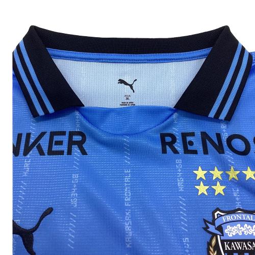 川崎フロンターレ (カワサキフロンターレ) サッカーユニフォーム 783448 2025ホーム メンズ SIZE 3XL スカイブルー