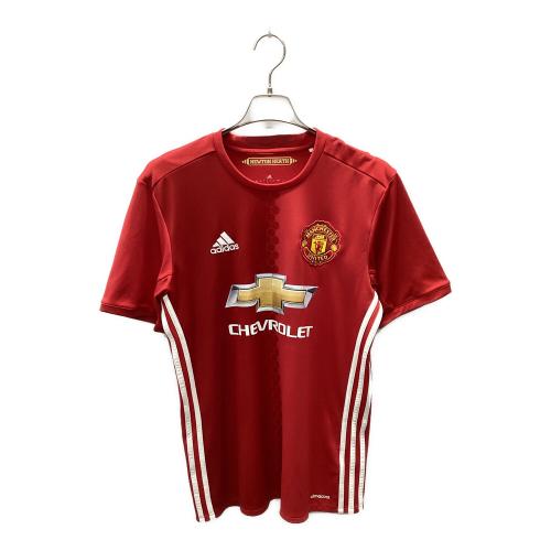 マンチェスターユナイテッド サッカーユニフォーム 16-17 ホーム メンズ SIZE L レッド