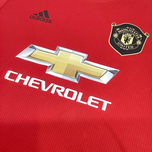 マンチェスターユナイテッド サッカーユニフォーム 19-20 ホーム メンズ SIZE M レッド