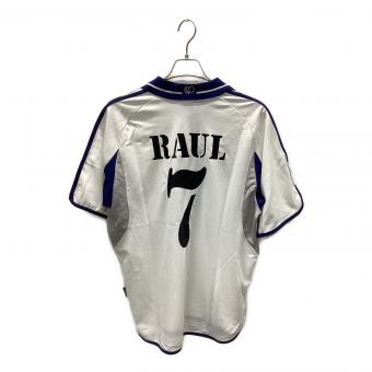 レアル・マドリード サッカーユニフォーム 00-01ホーム メンズ SIZE XL ホワイト