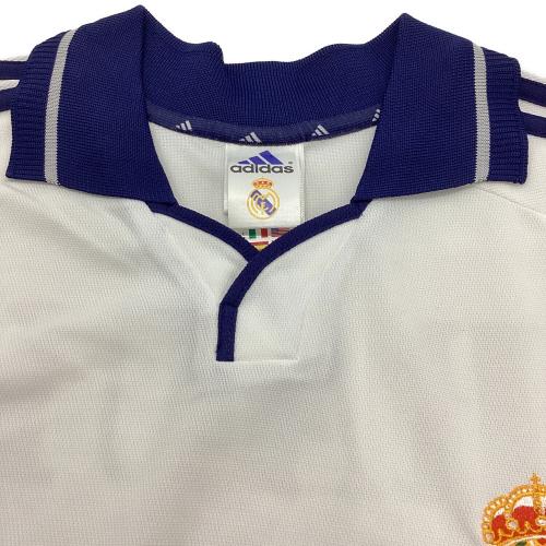 レアル・マドリード サッカーユニフォーム 00-01ホーム メンズ SIZE XL ホワイト
