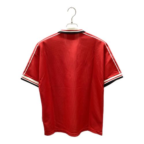 マンチェスターユナイテッド サッカーユニフォーム 98-00 ホーム メンズ SIZE M レッド
