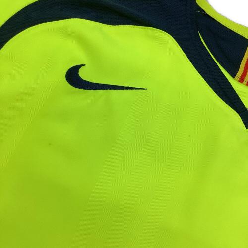 FCバルセロナ (エフシーバルセロナ) サッカーユニフォーム 05-06 アウェイ UCLパッチ付 メンズ SIZE M イエロー