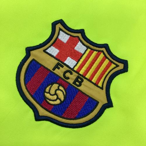 FCバルセロナ (エフシーバルセロナ) サッカーユニフォーム 05-06 アウェイ UCLパッチ付 メンズ SIZE M イエロー