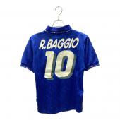 イタリア代表 (イタリアダイヒョウ) サッカーユニフォーム メンズ SIZE S ブルー