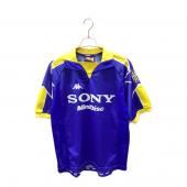 ユベントス サッカーユニフォーム 97-98 アウェイ  SONY時代 メンズ SIZE XL ブルー