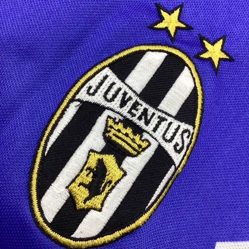 ユベントス サッカーユニフォーム 97-98 アウェイ  SONY時代 メンズ SIZE XL ブルー