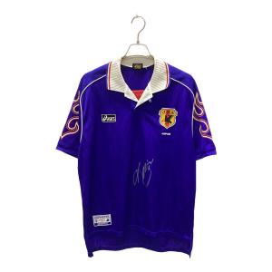 日本代表 (ニホンダイヒョウ) サッカーユニフォーム 98/99 炎 レプリカ ユニフォーム ホーム ※コレクションアイテム メンズ O ブルー