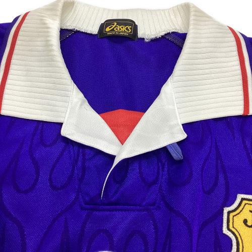 日本代表 (ニホンダイヒョウ) サッカーユニフォーム 98/99 炎 レプリカ ユニフォーム ホーム ※コレクションアイテム メンズ O ブルー