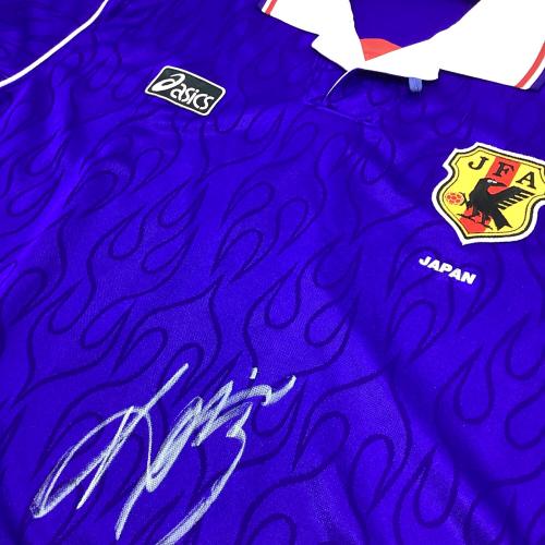 日本代表 (ニホンダイヒョウ) サッカーユニフォーム 98/99 炎 レプリカ ユニフォーム ホーム ※コレクションアイテム メンズ O ブルー