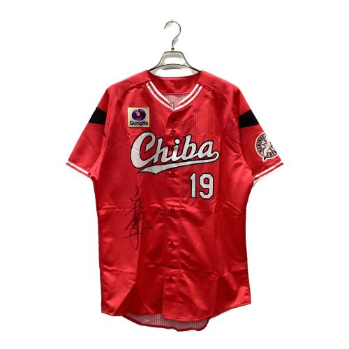 千葉ロッテマリーンズ (チバロッテマリーンズ) 応援グッズ プロコレ・選手支給品 レッド