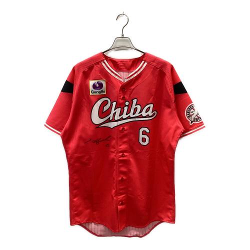 千葉ロッテマリーンズ (チバロッテマリーンズ) 応援グッズ プロコレ・選手支給品 レッド