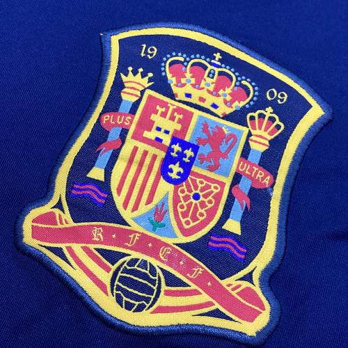 スペイン代表 (スペインダイヒョウ) サッカーユニフォーム P47896 2010アウェイ SIZE L ネイビー