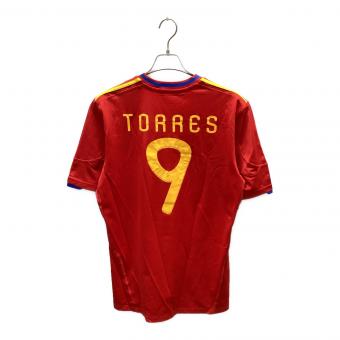 スペイン代表 (スペインダイヒョウ) サッカーユニフォーム P47902 2010ホーム SIZE L レッド