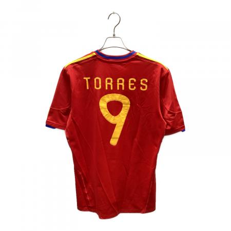 【激レア】サッカースペイン代表2010年 フェルナンドトーレス ユニフォーム L スペイン代表 (スペインダイヒョウ) サッカーユニフォーム P47902 2010