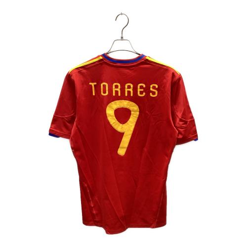 スペイン代表 (スペインダイヒョウ) サッカーユニフォーム P47902 2010ホーム SIZE L レッド