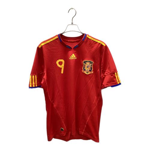 スペイン代表 (スペインダイヒョウ) サッカーユニフォーム P47902 2010ホーム SIZE L レッド