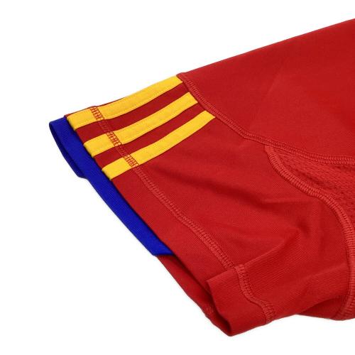 スペイン代表 (スペインダイヒョウ) サッカーユニフォーム P47902 2010ホーム SIZE L レッド